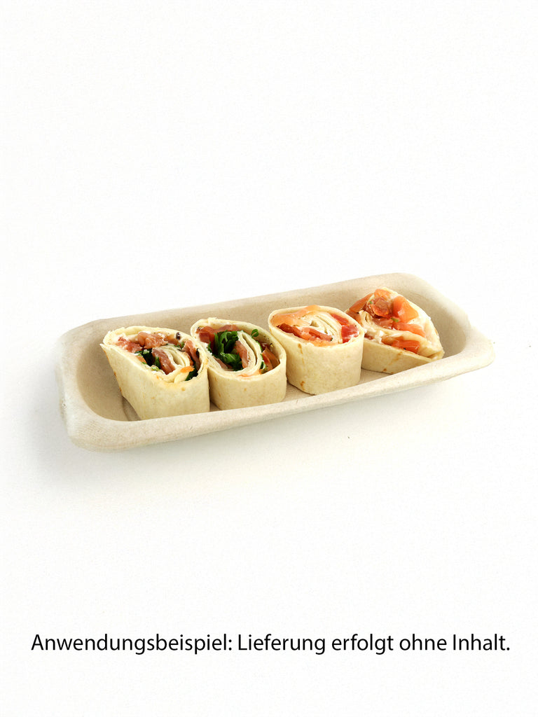 Schale "BePulp Grab&Go", rechteckig, 200x100mm