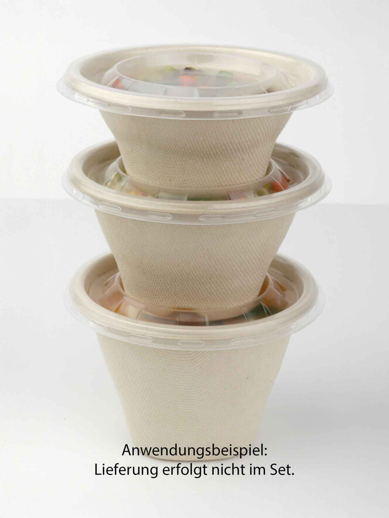 Schale "BePulp Hot2Go", rund, 250ml