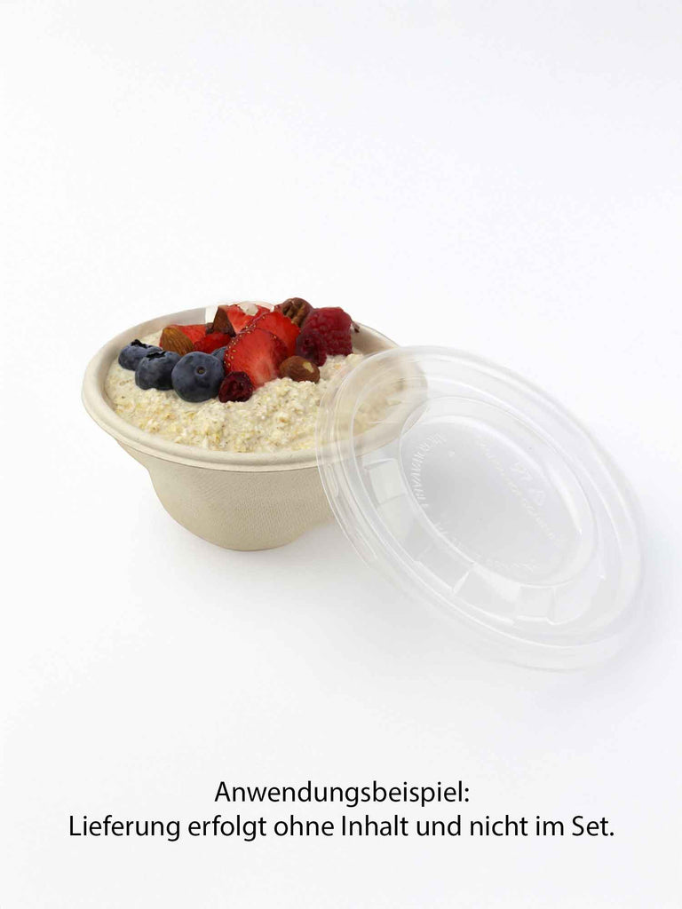 Schale "BePulp Hot2Go", rund, 250ml