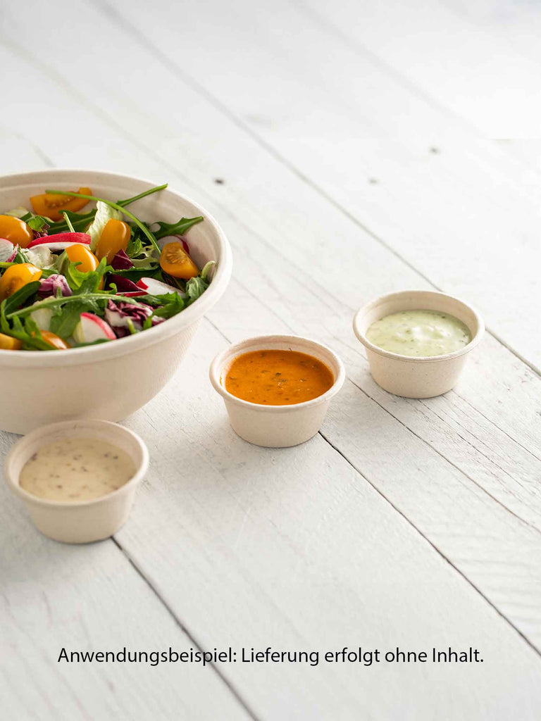 Dressingbecher "BePulp", rund, 50ml (2oz)