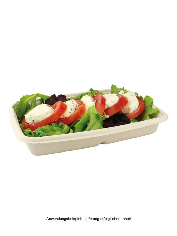 Menüschale "BePulp", rechteckig, 600ml