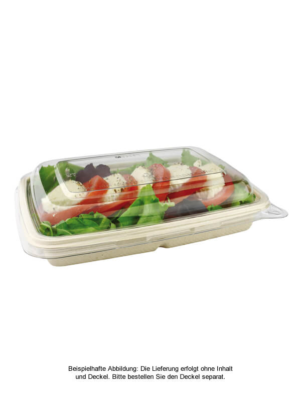 Menüschale "BePulp", rechteckig, 600ml