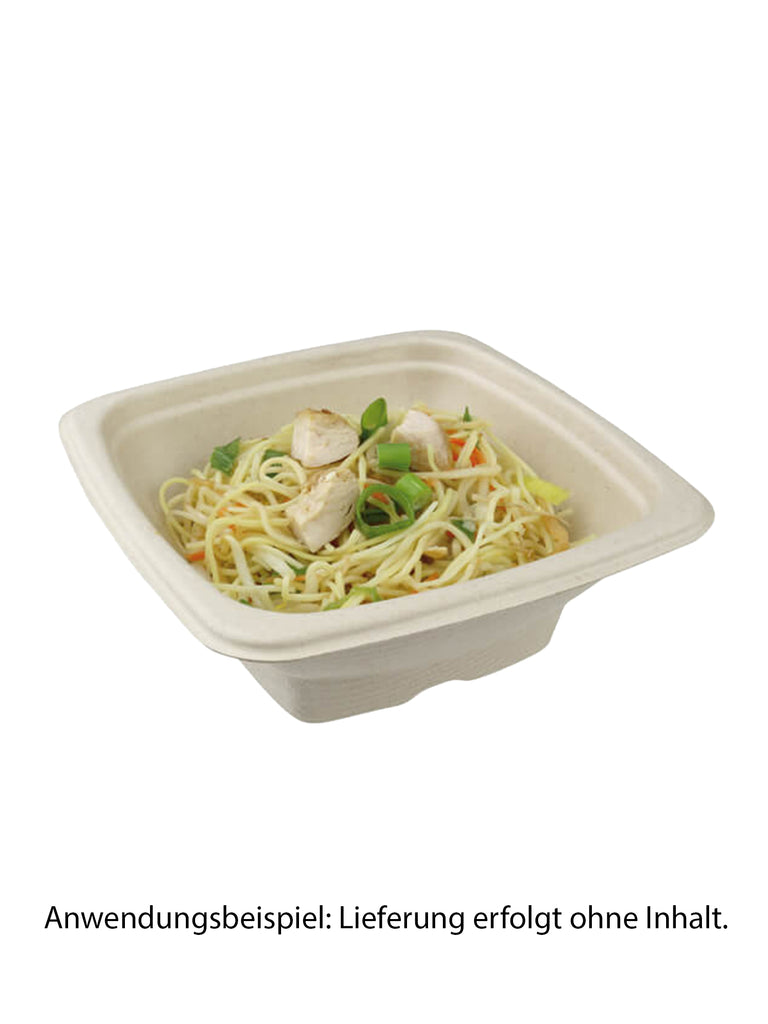 Menüschale "BePulp", quadratisch, 500ml