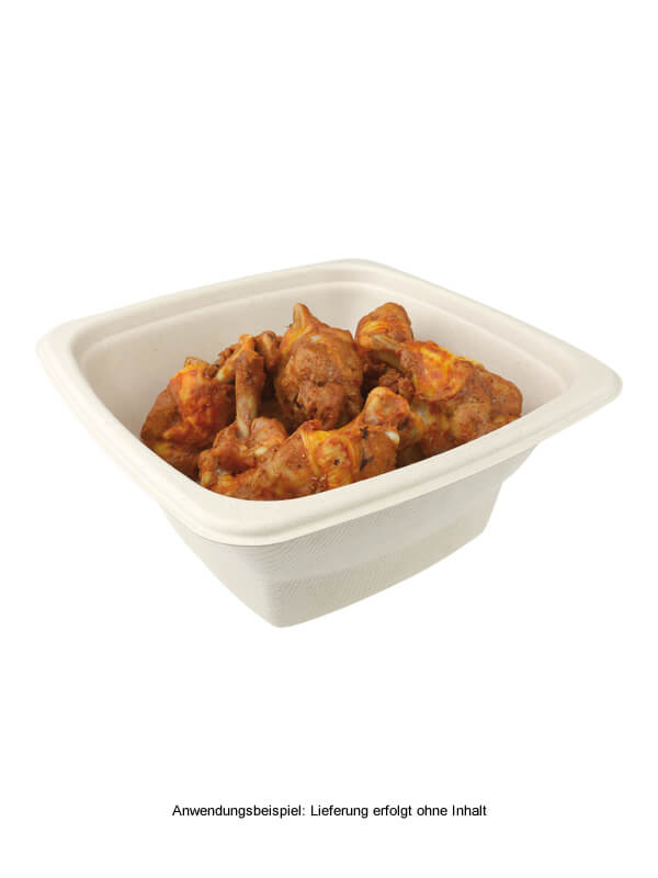 Menüschale "BePulp", quadratisch, 1000ml