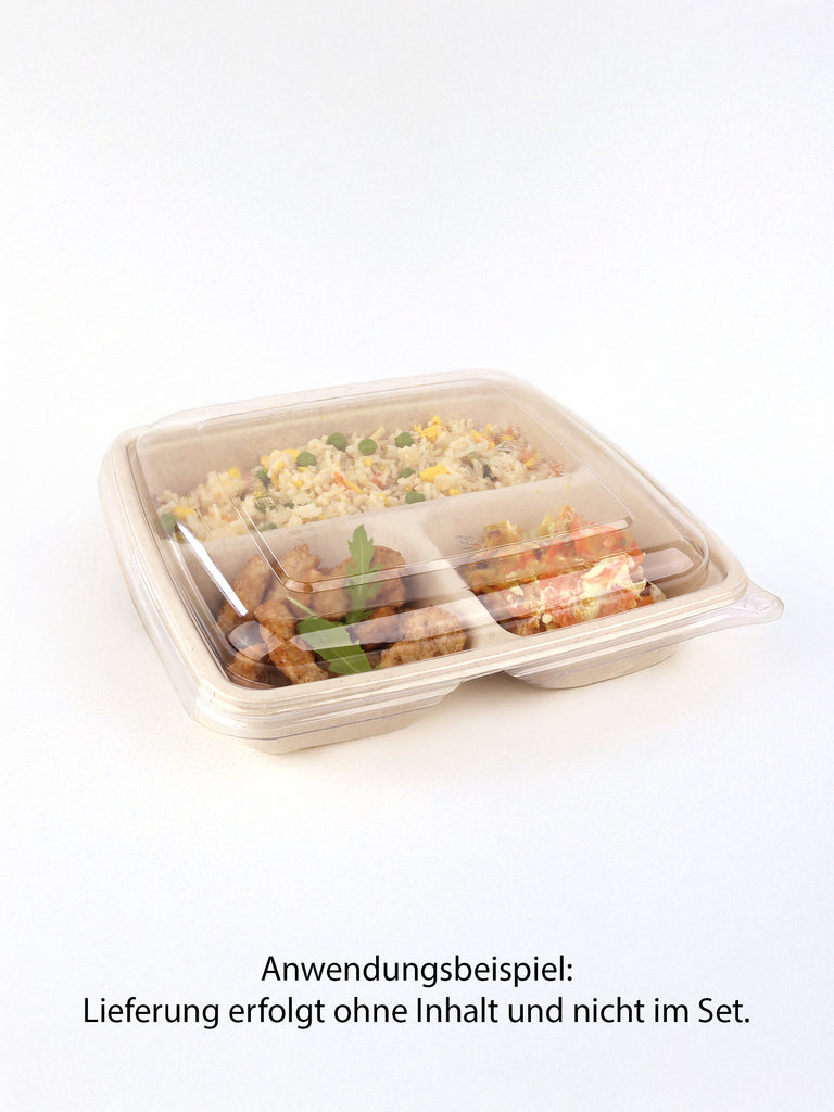 Menüschale "BePulp", dreigeteilt, 500/200/200ml