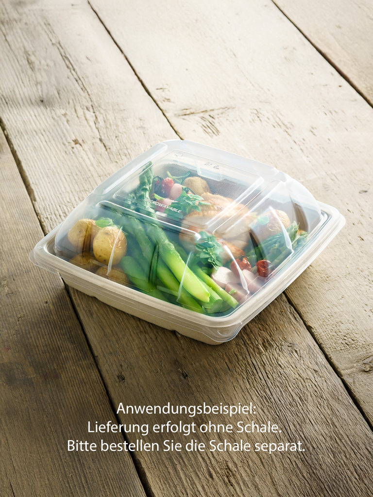 Deckel, PP, klar, 230x230mm