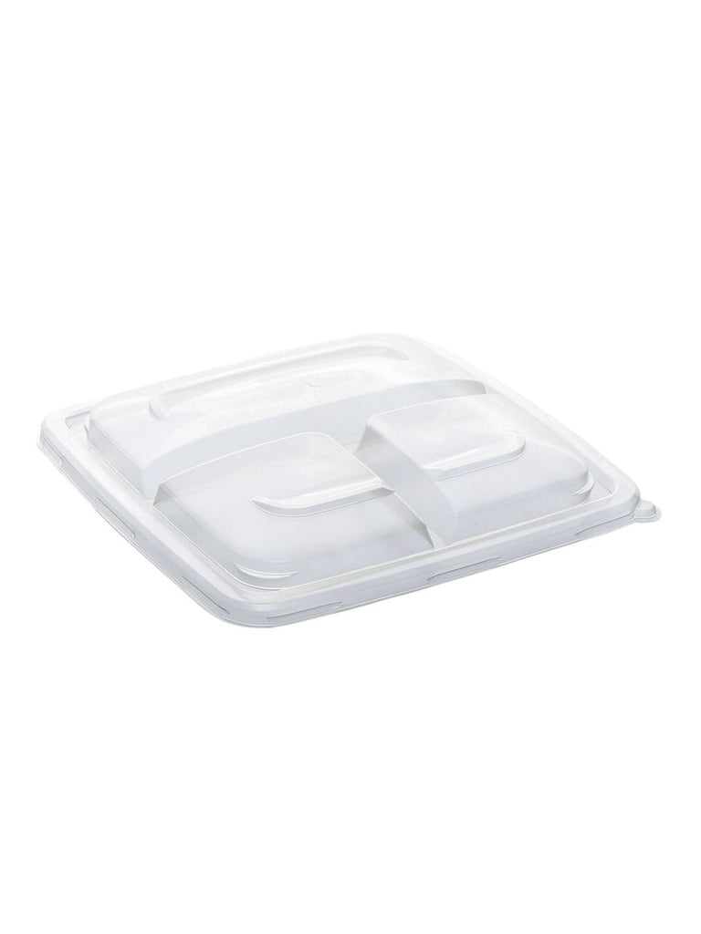 Deckel, PP, klar, 3-geteilt, 230x230mm