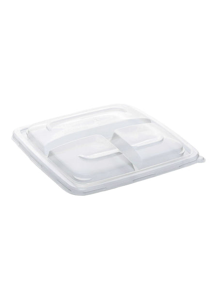 Deckel, PP, klar, 3-geteilt, 230x230mm