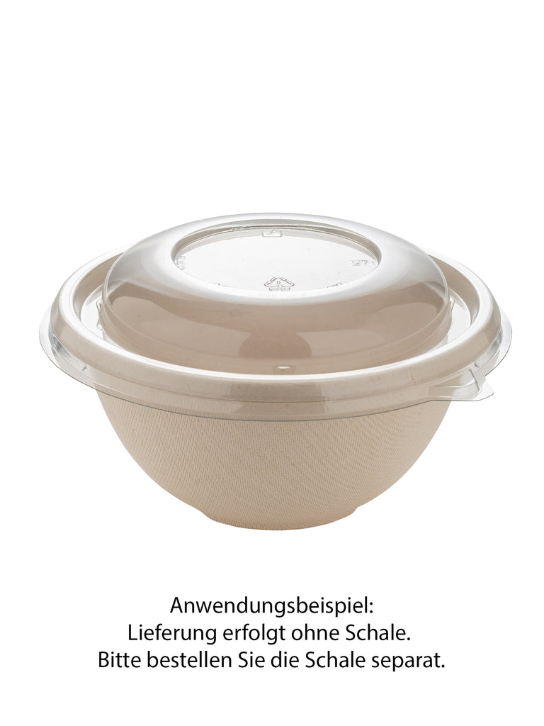 Deckel, RPET, klar, rund, 140mm