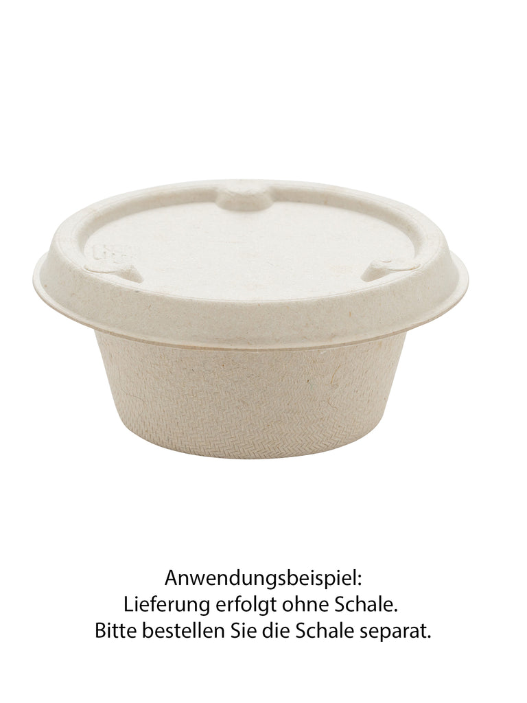 Deckel "BePulp", natur, rund, 60,0mm