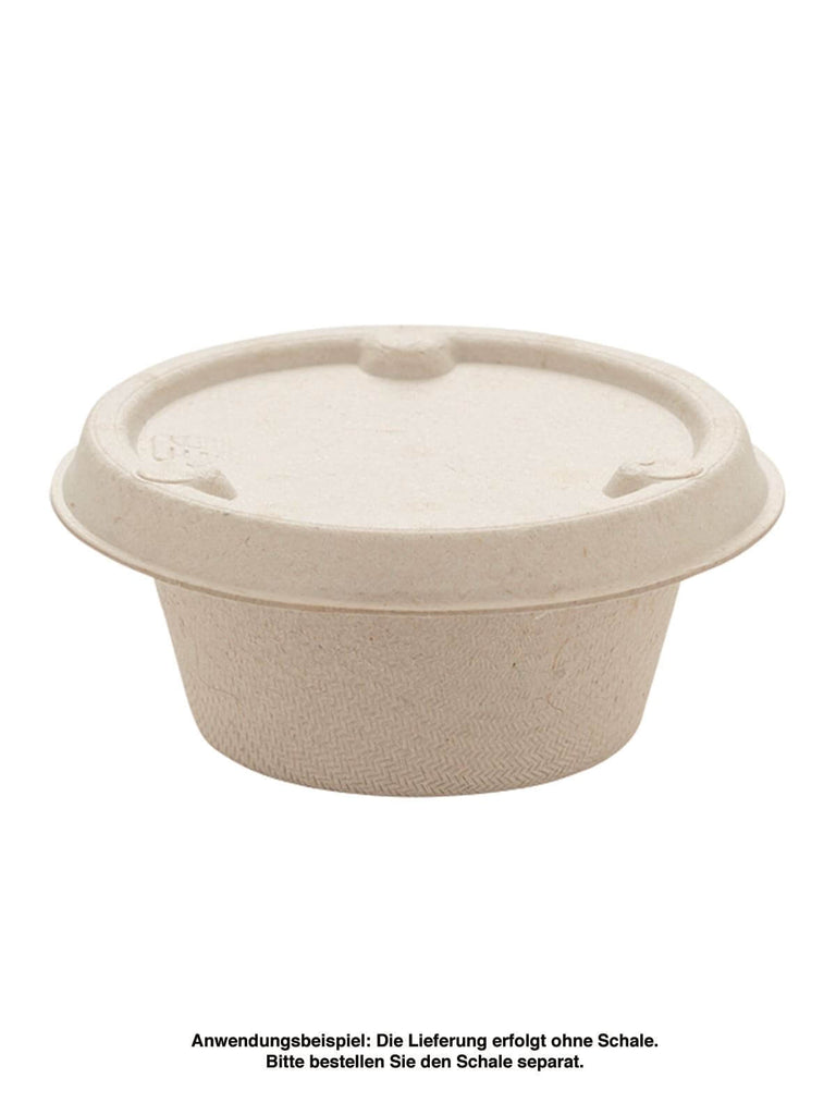 Deckel "BePulp", natur, rund, 60,0mm