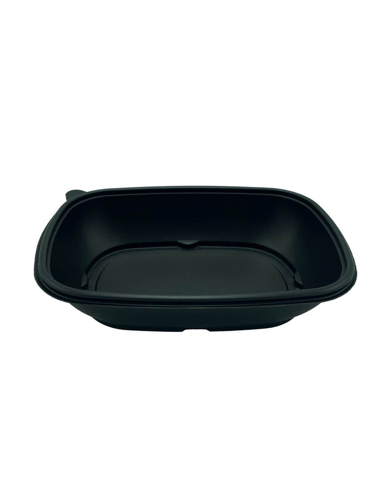 Menüschale mit Deckel, Mehrweg, PP, 900ml (Set 100 Stk.)