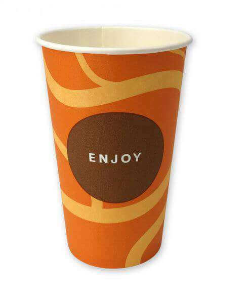 Premium Automatenbecher 300ml Enjoy, Pappbecher