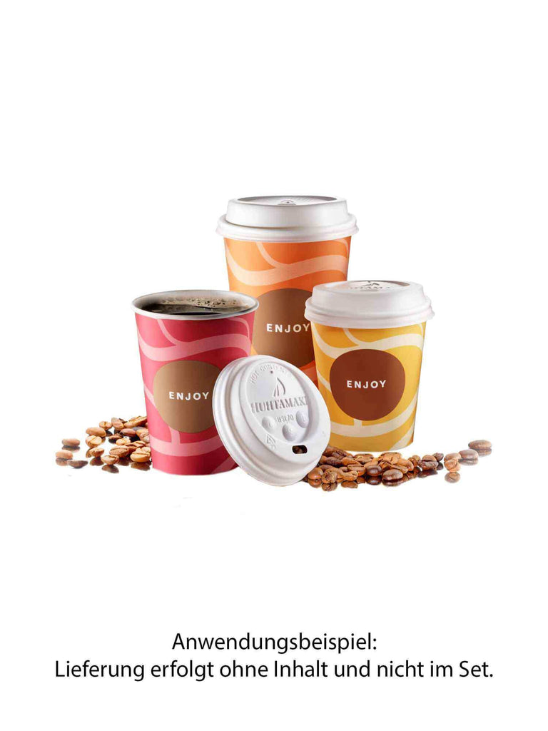 Premium Automatenbecher 300ml Enjoy, Pappbecher