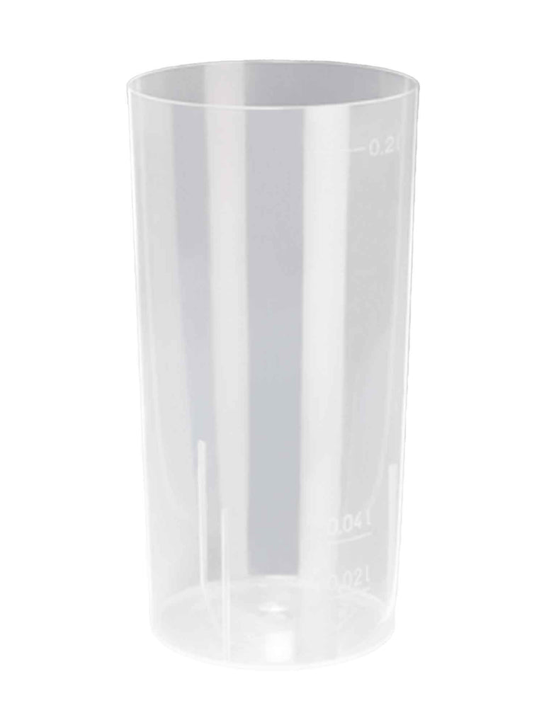 Longdrink-Glas, PP, Spritzguss, transparent, 200ml
