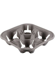 Becherhalter 4-fach, grau